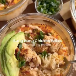 Bang Bang Chicken Bakes