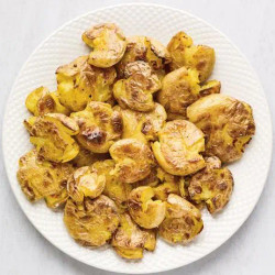 Salt-and-vinegar Smashed Potatoes