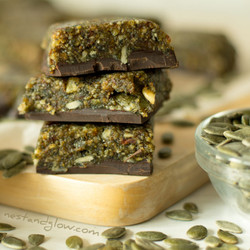3-ingredient Pumpkin Chocolate Candy