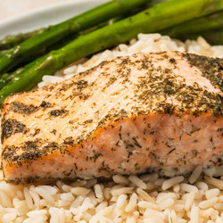 Salmon With Lemon And Dill