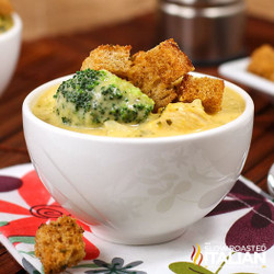 Creamy Chicken Broccoli Rice Soup