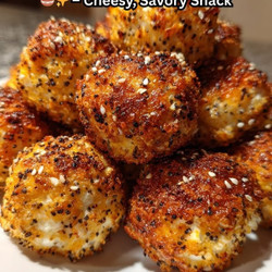 Cottage Cheese Everything Bagel Balls