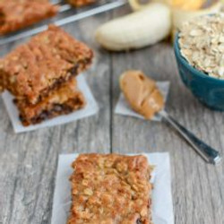 Easy Banana Oat Bars