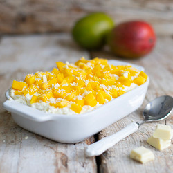 Mango Tiramisu Met Witte Chocolade