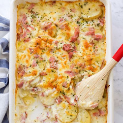 Easy (no Fail) Scalloped Potatoes And Ham