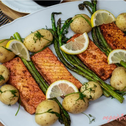 Exquisite Gluten-free &amp; Vegan Salmon Fillets