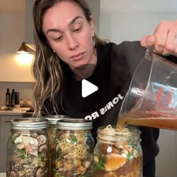 Meal Prep Ramen Jars