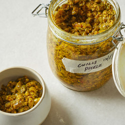 Mirch Ka Achar – Green Chilli Pickle