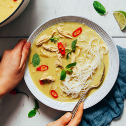 Thai-inspired Chicken Noodle Soup