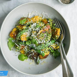 Low-carb Pumpkin Gnocchi With Cheese &amp; Pesto | Ketodiet Blog