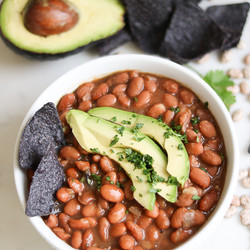 Instant Pot Pinto Beans Cafe Rio/costa Vida Style