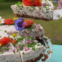 Swedish Midsummer Herring Cake