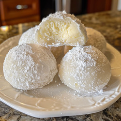 Sweetened Condensed Milk Snowball Cookies