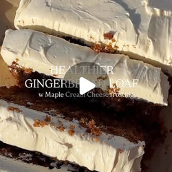 Healthier Gingerbread Loaf