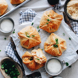 Buffalo Chicken Squares