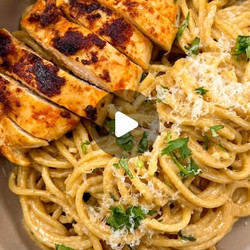 Garlic Parmesan Chicken Pasta