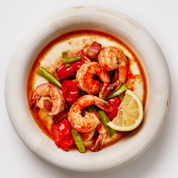 Shrimp And No-stir Grits