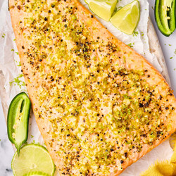 Salmon With Jalapeno And Lime