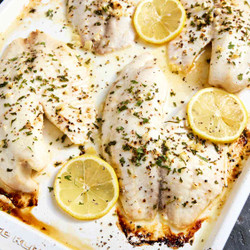 Lemon Garlic Tilapia