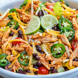 This Clean Buffalo Chicken Salad Is Exploding With Flavor!