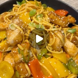 Honey Ginger Chicken Stir Fry