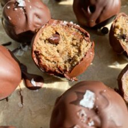 Cookie Dough Protein Balls (paleo, Vegan, Nut Free)