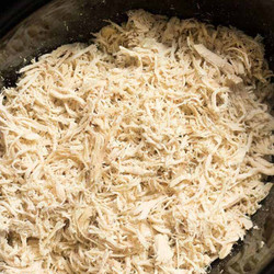 Easy Crockpot Shredded Chicken