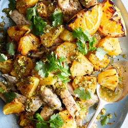 Mojo Chicken With Pineapple