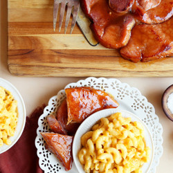 Maple Glazed Ham Steak