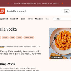 Pasta Alla Vodka
