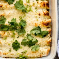 Ground Chicken Enchiladas