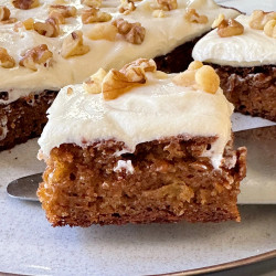 Almond Flour Carrot Cake (gluten-free)