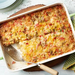 Tater Tot Breakfast Casserole