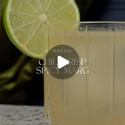 Spicy Chili Crisp Margarita