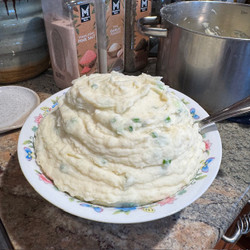 Sour Cream And Onion Mashed Potatoes