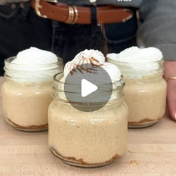Pumpkin Cheesecake Jars