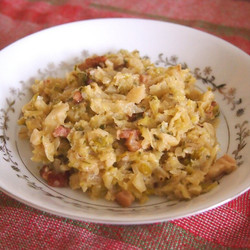 Savoy Cabbage With Cream Sauce