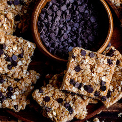 No-bake Rice Krispies Peanut Butter Granola Bars (lower-fat)