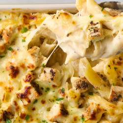 Chicken Alfredo Casserole