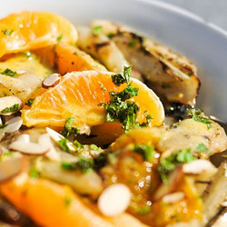 Grilled Fennel And Orange Salad Recipe