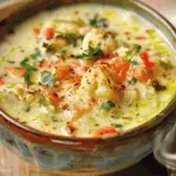Mediterranean-style Cauliflower Soup Recipe