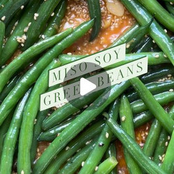Miso Soy Green Beans