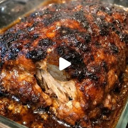 Honey Garlic Glazed Roast Beef Or Lamb Shoulder
