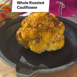 Whole Roasted Cauliflower