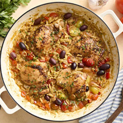 Greek Chicken And Orzo Recipe