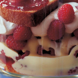 Raspberry Orange Trifle