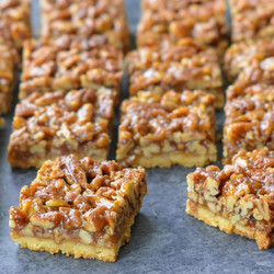 Pecan Shortbread Squares