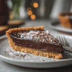 Earl Grey Chocolate Tart