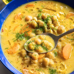 Greek Chickpea Soup (revithia)
