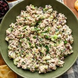 Cranberry Walnut Chicken Salad